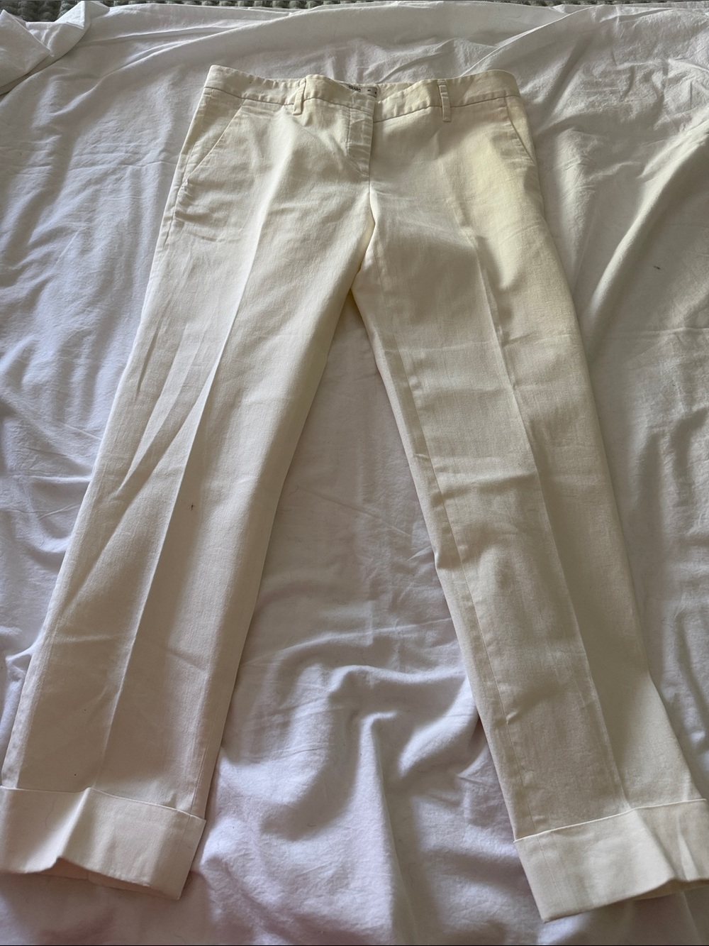 Prada CreamPants - W Cuff